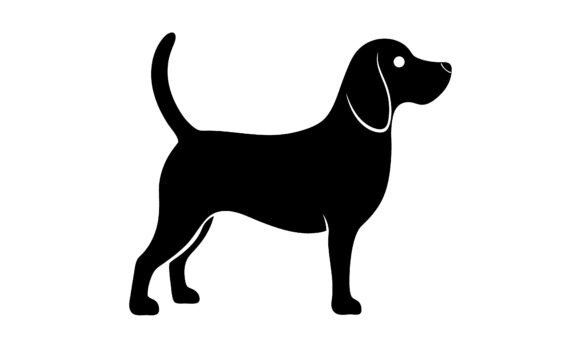 Black Beagle Dog Silhouette Review