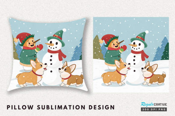 Christmas Dog Pillow Cover Embroidery Design Review