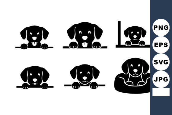 Cute Black Puppy Dog Icons Review