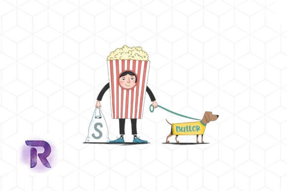 Cute Dog Popcorn Embroidery Design Review