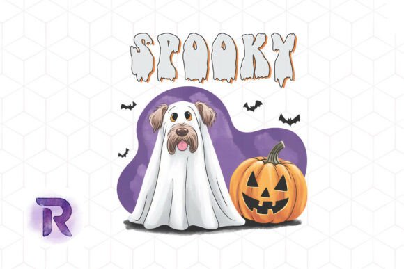 Cute Ghost Dog Halloween PNG Review