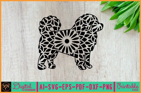 Dog Animal Mandala Silhouette 16 Review