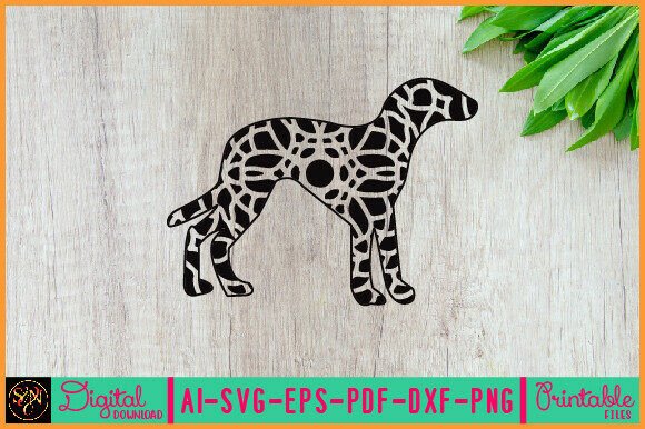 Dog Animal Mandala Silhouette 7 Review