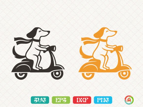 Dog Riding Scooter Embroidery Design Review