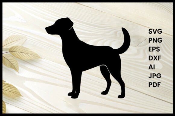 Dog Standing on Hind Legs Silhouette Review