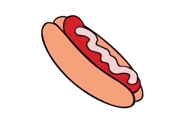 Hot Dog Cartoon Embroidery Review