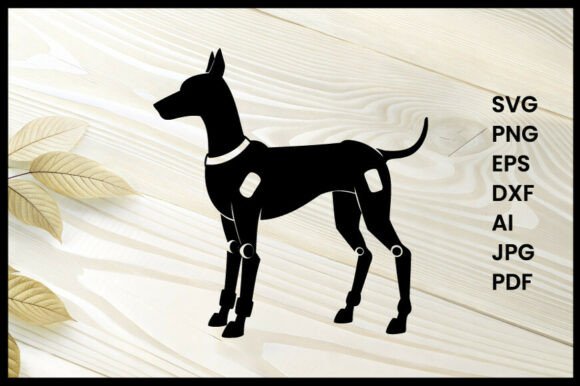 Robot Dog Silhouette Embroidery Review